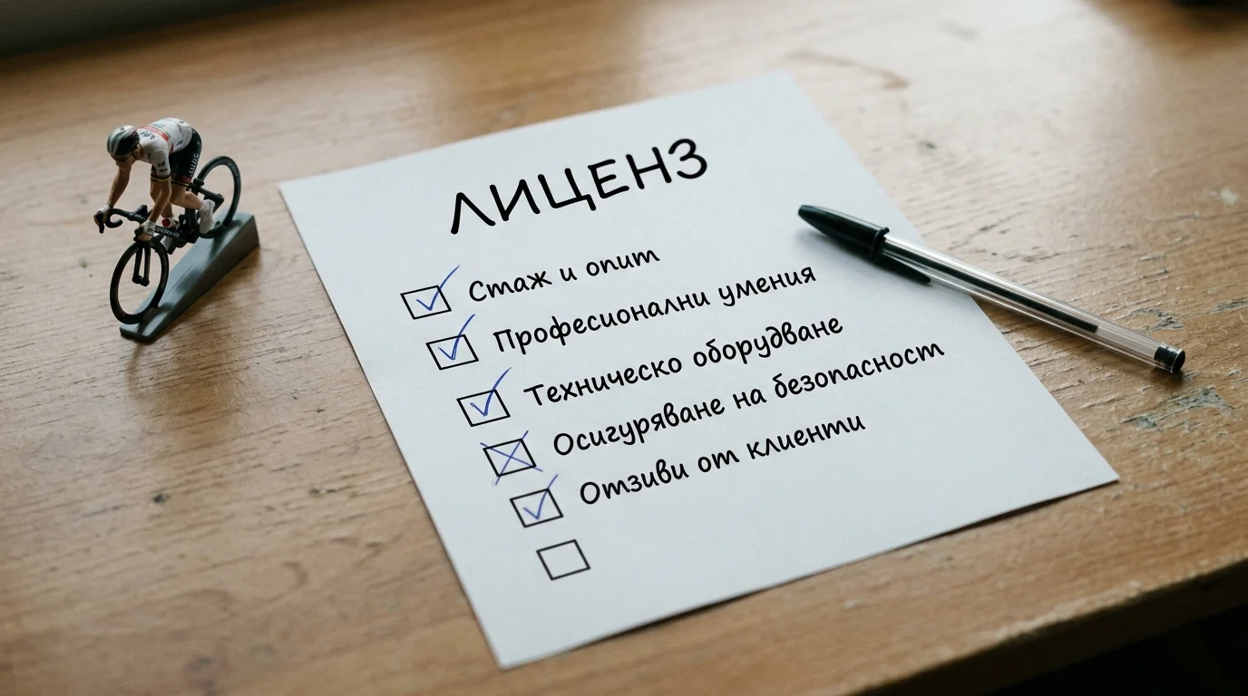 Списък с критерии за избор на букмейкър — легалност, покритие, коефициенти и надеждност при колоездене